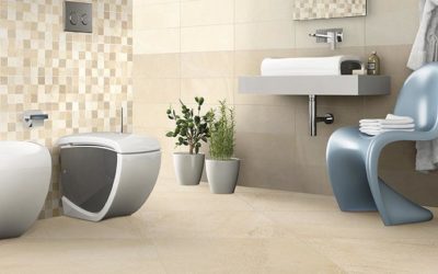 MegTiles Beige — Carreaux de ciment, Beige